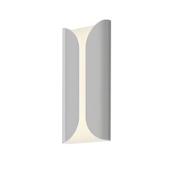 Folds Wall Sconce, Textured Gray