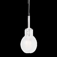 Jenna Pendant, Polished Nickel