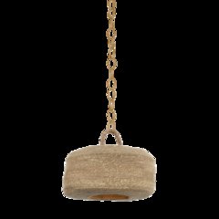 Ferrando Pendant, Patina Brass