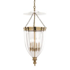 Hanover Pendant, Aged Brass