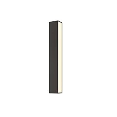 Sideways Wall Sconce, Textured Bronze
