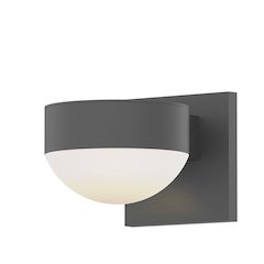 REALS Wall Sconce, Textured Gray