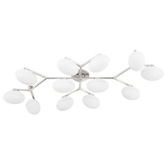 Wagner Semi Flush, Polished Nickel