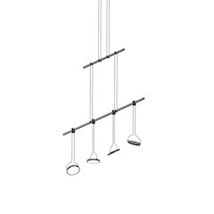 Suspenders Pendant, Satin Black