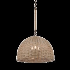Huxley Exterior Pendant, Textured Bronze