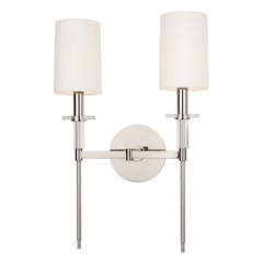 Amherst Wall Sconce, Polished Nickel
