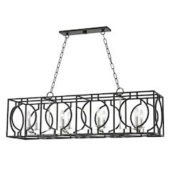 Octavio Linear, Aged Iron, Polished Nickel Combo