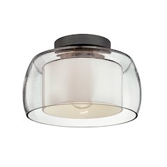 Candace Flush Mount, Graphite