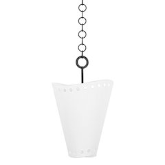 Visalia Pendant, Forged Iron