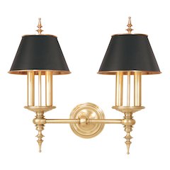 Cheshire Wall Sconce, Aged Brass
