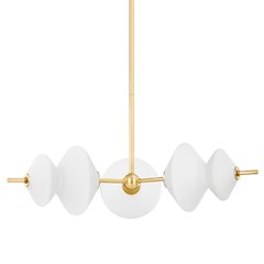 Barrow Chandelier, Aged Brass