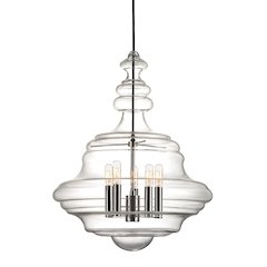 Washington Lantern, Polished Nickel