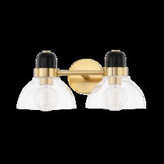 Camile Bath And Vanity, Aged Brass