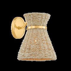 Jamie Wall Sconce, Aged Brass