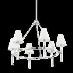 Janelle Chandelier, Polished Nickel