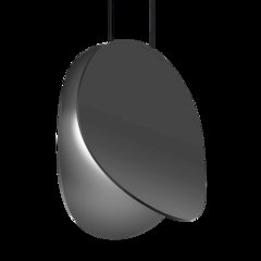 Malibu Discs Pendant, Satin Black