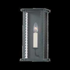 Zuma Exterior Wall Sconce, Verdigris