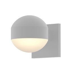REALS Wall Sconce, Texture White