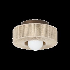 Coleman Flush Mount, Bronze Leaf