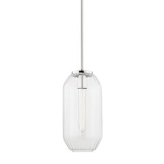 Bennett Pendant, Polished Nickel