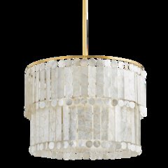 Melisa Chandelier, Aged Brass