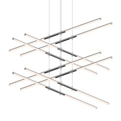 Tik-Tak Pendant, Polished Chrome