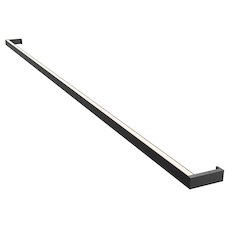 Thin-Line Wall Sconce, Satin Black