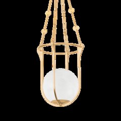 Verbank Lantern, Vintage Gold Leaf