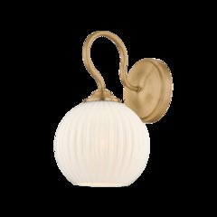 Vida Wall Sconce, Patina Brass
