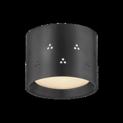 Edisto Flush Mount, Distressed Bronze
