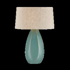 Colwyn Table Lamp, Aged Brass