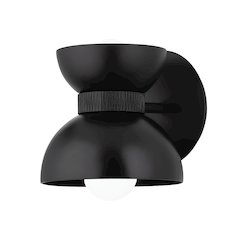 Pomona Wall Sconce, Soft Black
