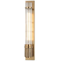 Shaw Wall Sconce, Aged Brass