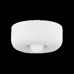 Doris Flush Mount, Aged Brass