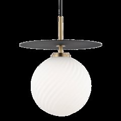 Ellis Pendant, Aged Brass