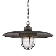 Acme Pendant, Aged Pewter