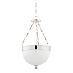 Barrington Pendant, Polished Nickel