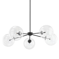 Madrid Chandelier, Soft Black