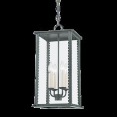 Zuma Exterior Pendant, Verdigris