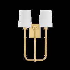 Glenmont Wall Sconce, Aged Brass