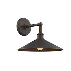 Shelton Exterior Wall Sconce, Vintage Bronze