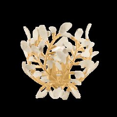 Maybrook Wall Sconce, Vintage Gold Leaf