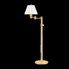 Signature No.1 Floor Lamp, Aged Brass