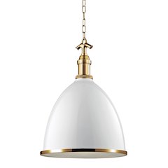 Viceroy Pendant, Brass