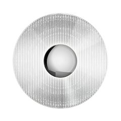 Meclisse Wall Sconce, Polished Chrome