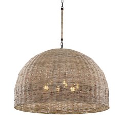 Huxley Chandelier, Textured Bronze
