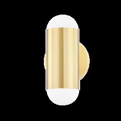 Kira Wall Sconce, Aged Brass