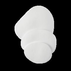 Akemi Wall Sconce, Gesso White