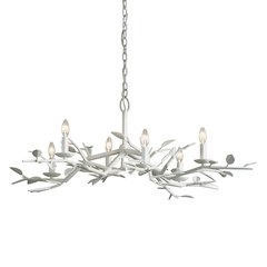 Aubrey Chandelier, Hand-Worked Iron