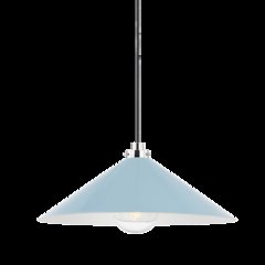 Clivedon Pendant, Polished Nickel
